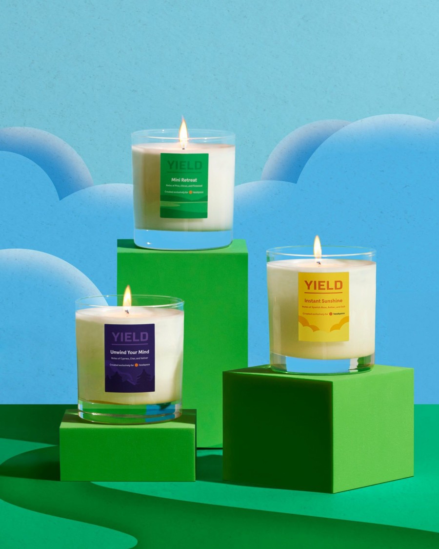 HOME & LIFESTYLE Poketo | Headspace X Yield Mini Retreat Candle