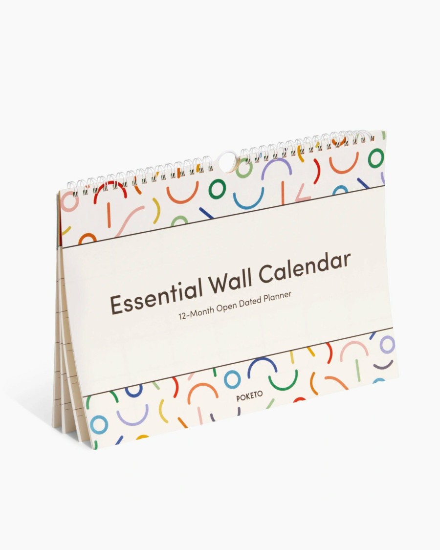 Supplies Poketo | Essential Wall Calendar - Doodle