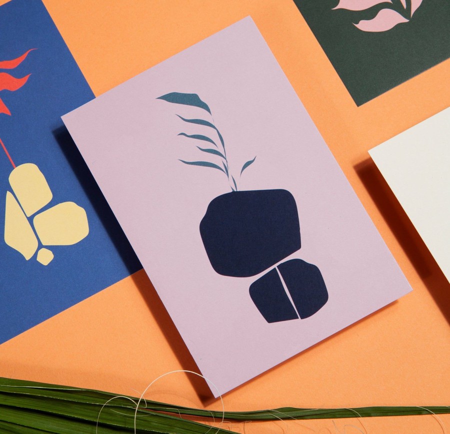 HOME & LIFESTYLE Poketo | Abstract Flora Postcards