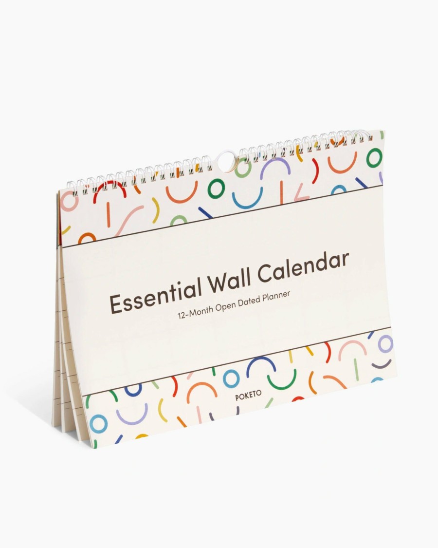 Stationery Poketo | Essential Wall Calendar - Doodle