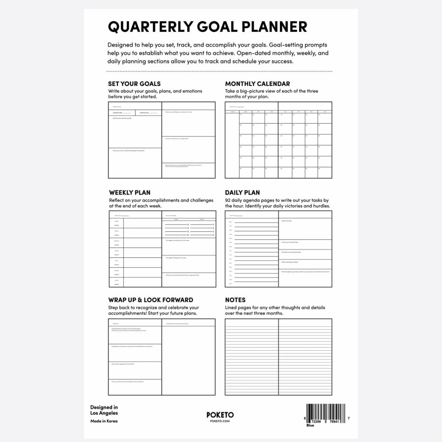 Stationery Poketo | Goal-Getter Bundle