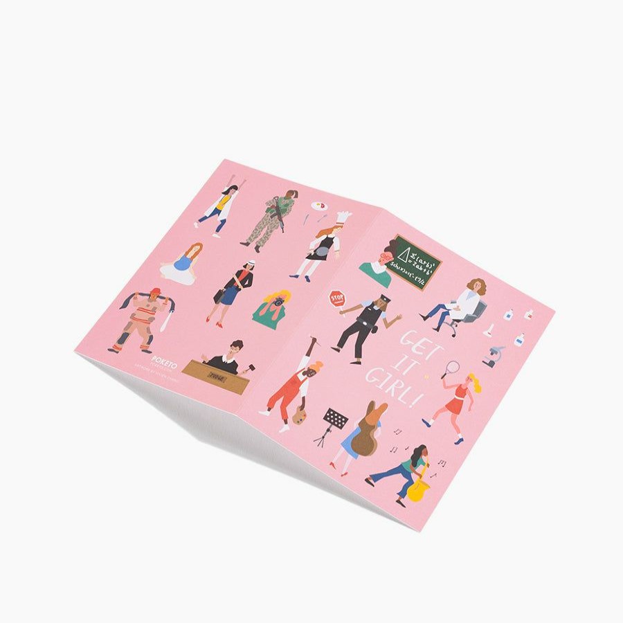 Stationery Poketo | Get It Girl Card