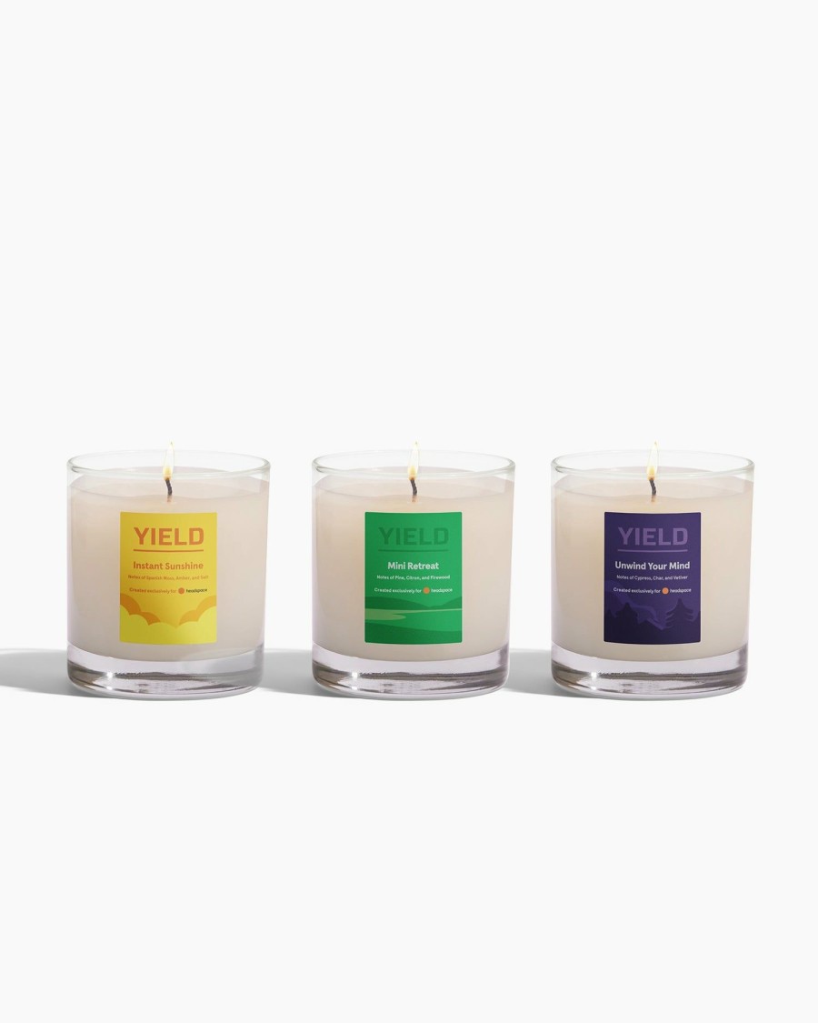 HOME & LIFESTYLE Poketo | Headspace X Yield Candle Trio