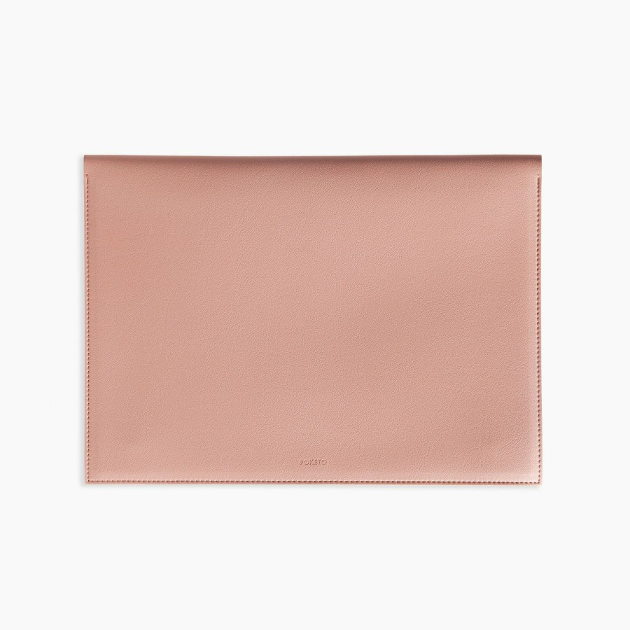 HOME & LIFESTYLE Poketo | Large 13" Minimalist Folio In Blush